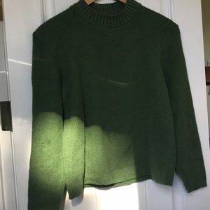 Green sweater